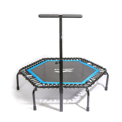 Trampolim Fitness com Corrimão — Para Toda a Família