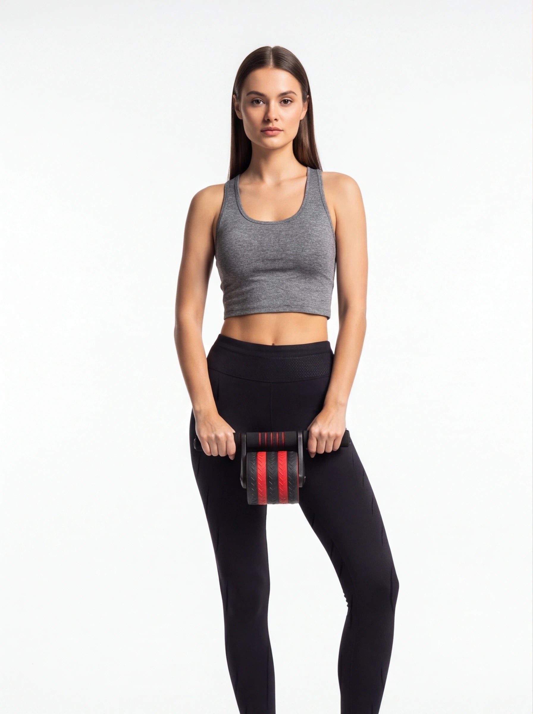 Double Wheel Abdominal Exerciser Women Men Automatic Rebound Ab Wheel Roller Waist Trainer Gym Sports Home Exercise Devices